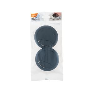 Taskmaster 60mm Black Cable Duct - 2 Pack