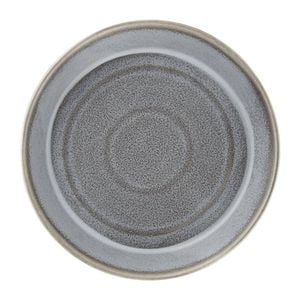 Olympia Cavolo Flat Round Bowls Charcoal Dusk 220mm 4 Pack