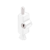 Yale White Midi Bolt Window Lock - Single Pack
