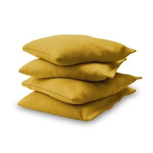 Premium Cornhole Bean Bag Set Of 4 - Gold