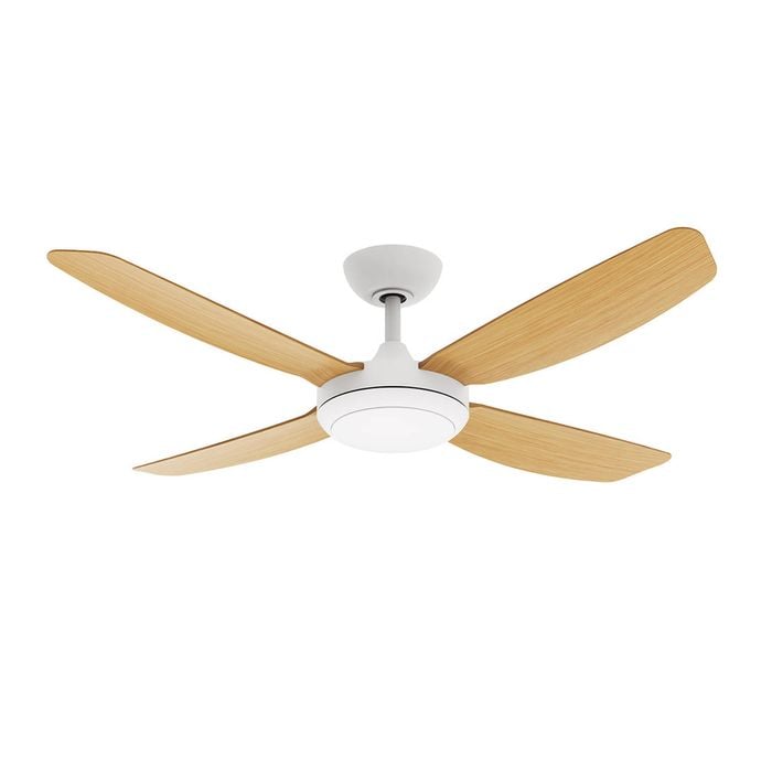 Fanforce Ceiling Fan 52" - Quiet Ac Motor, Led Adaptable