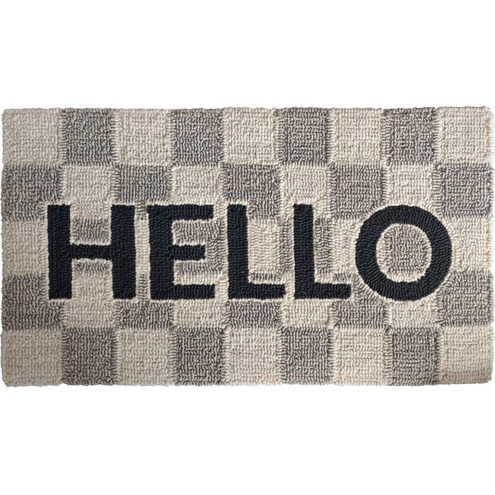 MaxFind 40 x 70cm Urban Tufted Hello Doormat