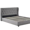 Keron Storage Bed Frame Grey - Queen