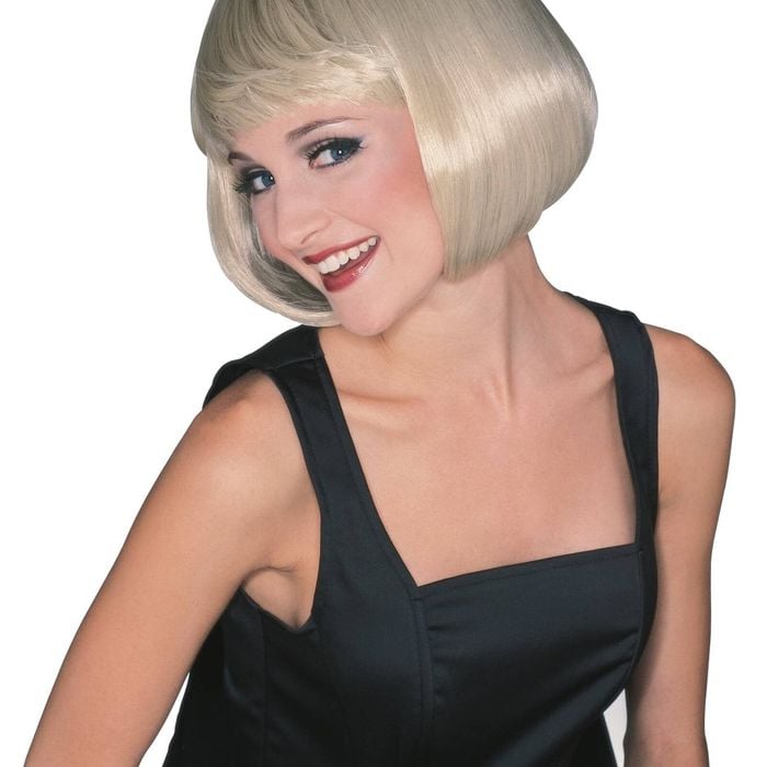 Supermodel Short Blonde Hair Wig Costume Accessory Adult