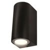 Brilliant 240V Black Corbett Up / Down Wall Light