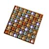 Catzon 49 Pcs Mini Christmas Balls 3CM Shiny & Matte Shatterproof Bauble for Party Decor-Set5