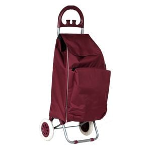 Tosca 70L/58cm Shopping Cart Trolley Bag w/ Wheels - Plum