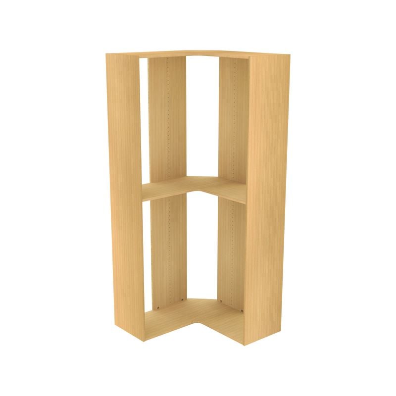Lugna 2048 x 900 x 380mm Sand Corner Cabinet