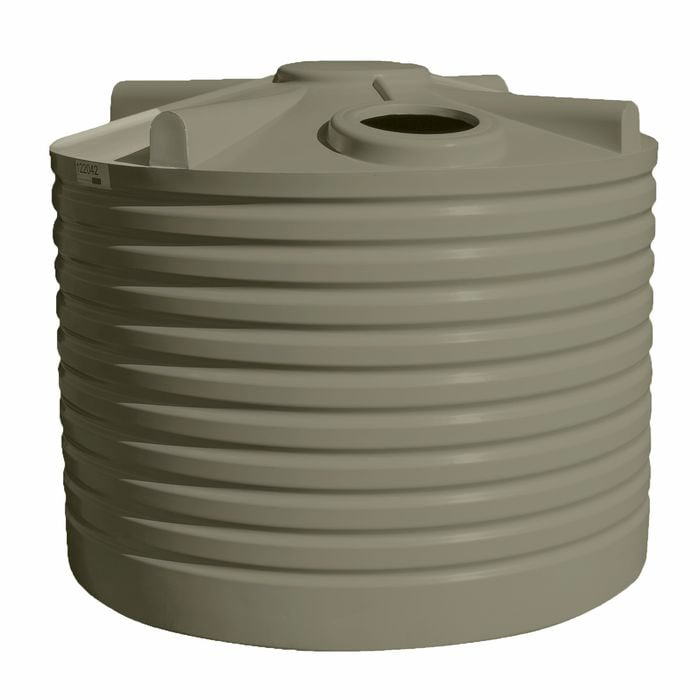 Clark Tanks 5000L Squat Round Poly Water Tank - Dusk