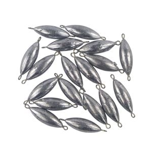Swimerz 2oz Torpedo Trolling Sinker, Lead 18 Pack