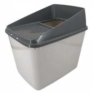 Xl Top Entry Cat Litter Box No Mess Large Enclosed Covered Kitty Tray