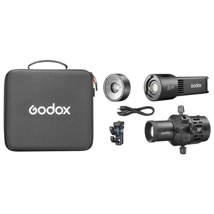 Godox RS100R RGB LED Light with Projection Attach Kit