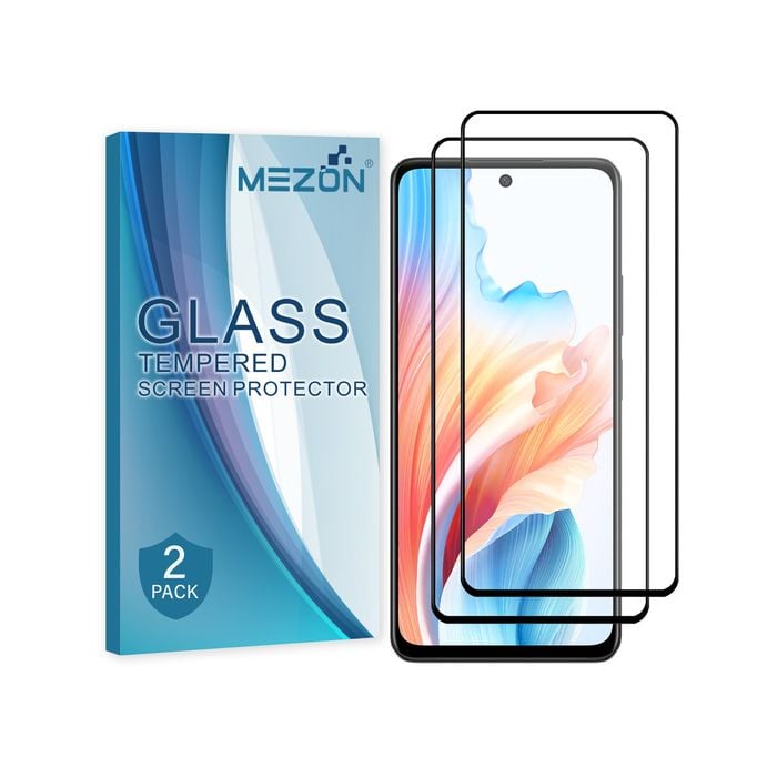 2 Pack MEZON OPPO A79 5G Full Cover Tempered Glass Screen Protectors
