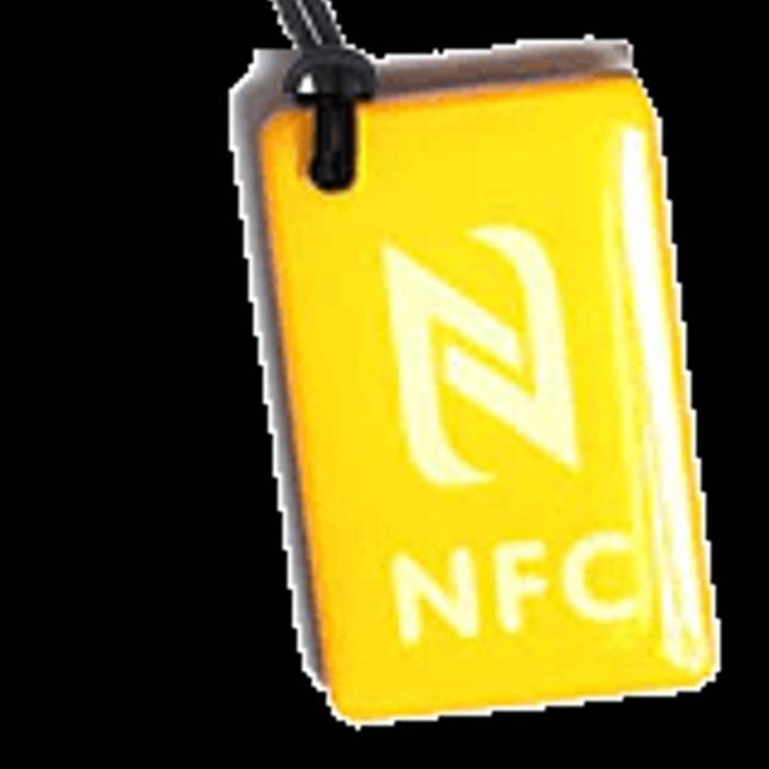 Smart Rectangular Nfc Luggage & Travel Key Tag