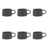 6PK Ecology Ottawa Stoneware Mug Tableware 365ml - Stone