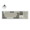 Keychron K10 Max Hot-swappable Wireless Mechanical Keyboard (white) (brown Switch)