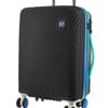 GAP Stripe Hard-Shell Cabin Suitcase TSA Lock Luggage 56x35cm Black