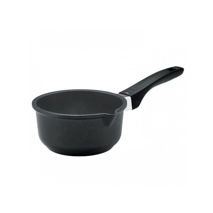 Essteele Per Forza Cast Aluminium 16cm Milk Pan Non Stick Induction/Gas Black