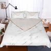 3D Minimalist style  Marble texture Set Quilt Cover Quilt Duvet Cover  Pillowcases Personalized  Bedding