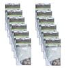 12x 10pc Topchef Round Disposable Bowl Covers Set 5-25cm Clear Assorted