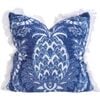 LVD Pine Jewel 100% Cotton Decorative Home Cushion Pillow 50x50cm Blue