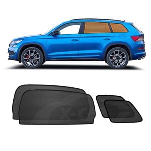 Rear Port Window Sun Shade for SKODA Kodiaq 2017-2024 Car Sun Blind Mesh