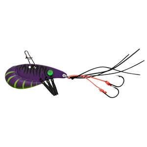 Profishent Vixen Blade 39mm Fishing Lure Matt Purple Chart Black
