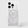 CASE-MATE Silver Splash Glitter MagSafe Case for iPhone 16 Pro | Stylish Drop Protection