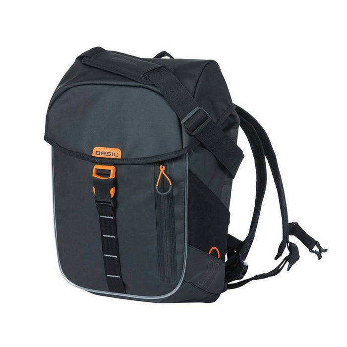Basil Miles Tarpaulin Backpack 17L Black