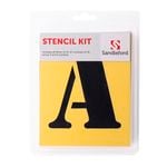 Sandleford 150mm A - Z Stencil Kit With 104mm Letter Size