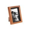 Nicola Spring Acrylic 3d Box Photo Frame With 4" X 6" Mount - 5" X 7"  - Dark Wood