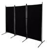 3 Panel Room Divider Free Standing Foldable and Portable Privacy Fabric Screen