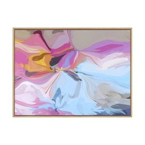 Artey | Colorful Lollipops II - Framed Canvas - Natural Frame - 120 x 160cm