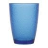 Olympia Tumbler Kristallon Polycarbonate Pebbled Blue 275ml 6 Pack Commercial Drinkware