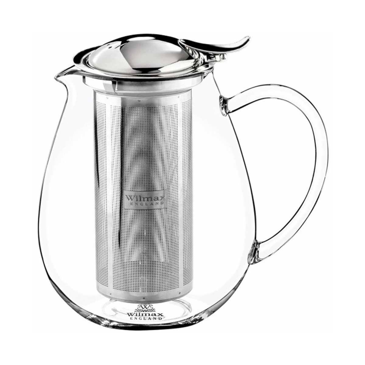 Wilmax England Thermo 600ml Tea Pot w/ Handle - Clear - Bunnings Australia
