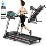 Costway Electric Treadmill Folding Fitness Auto Incline