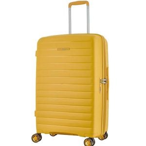 Rock Palma Medium Lightweight Hardsided Suitcase - Yellow
