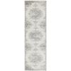 The Rug Connection Liu Rita Silver 500x80cm - Extra Large Runner Pet Friendly Indoor Rug