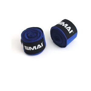 SMAI  Blue Boxing Hand Wraps 180 inch - Blue