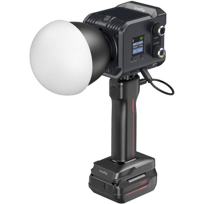 Smallrig Rc 100c Cob Led Video Light Kit (ink Blue / With Battery Grip Handle) 5383