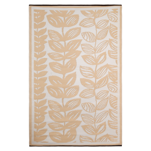 Fab Habitat 180x270cm Beige Malé Recycled Plastic Outdoor Rug