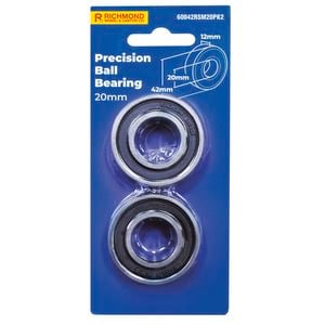 Richmond 42 x 20 x 12mm Rubber Sealed Precision Bearing - 2 Pack