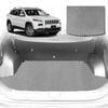 6D Diamond Car Boot Mat for Jeep Cherokee (KL)2014-Current-Cargo Mat-Grey-Outback GT