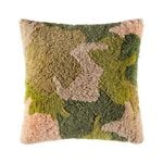 Kas Australia Carta Filled Cushion Decor Square 50x50cm - Green