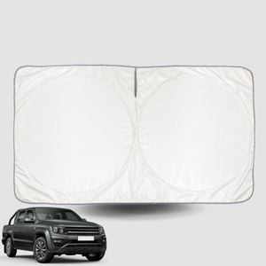 Windscreen Sun Shade for VolksWagen® Amarok Dual Cab 2010-2022 Universal Fit Window Visor UV Block