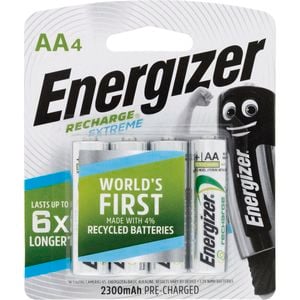 Energizer Rechargable AA Battery - 4 Pack