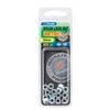 Zenith 5mm Zinc Plated Nylon Lock Nut - 15 Pack