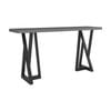 Rocky 150cm Console Table Concrete Top Dark Grey
