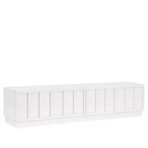 Artiss 180cm TV Unit Entertainment Cabinet Fluted Style Cable Management White