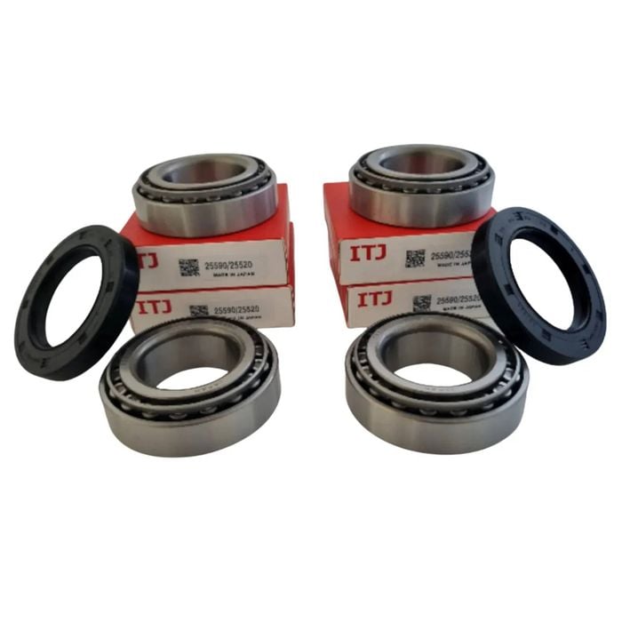 2x Parallel Wheel Bearing Kits 25590/25520 With 55x85x12 Seals - Bearing Kit | Wheel